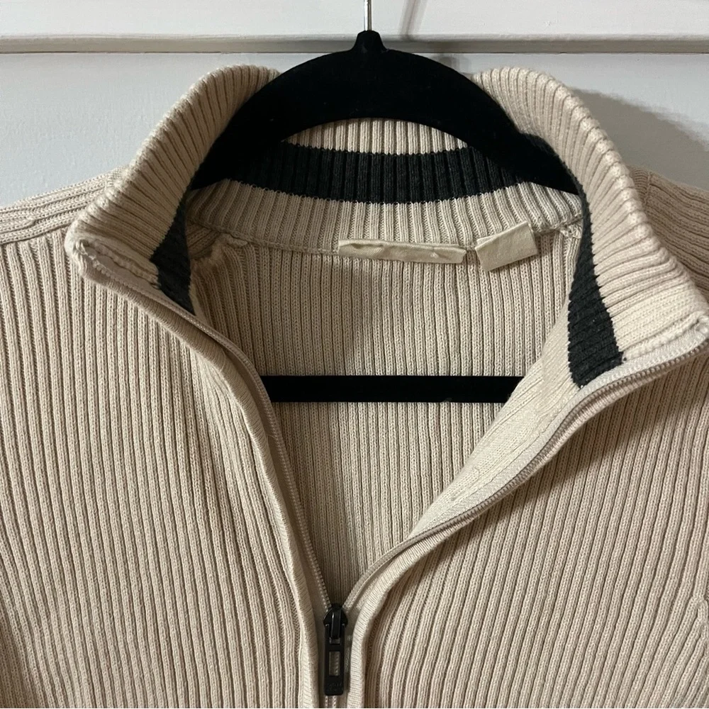 DKNY Jeans. XLarge. Zip up sweater. 100 Cozy Cotton with some warm weight.